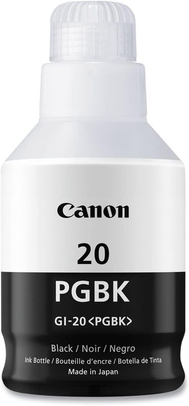 Canon Genuine Canon GI-20 Black Ink Bottle