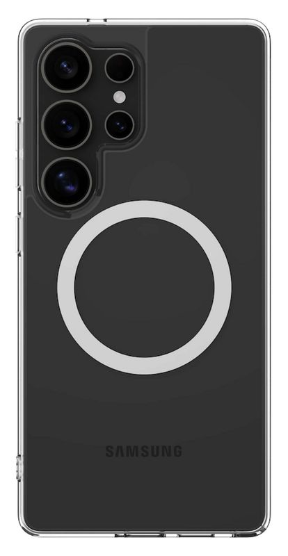 Devia Shark Magnetic Shockproof Case Samsung Galaxy S25 Edge Clear