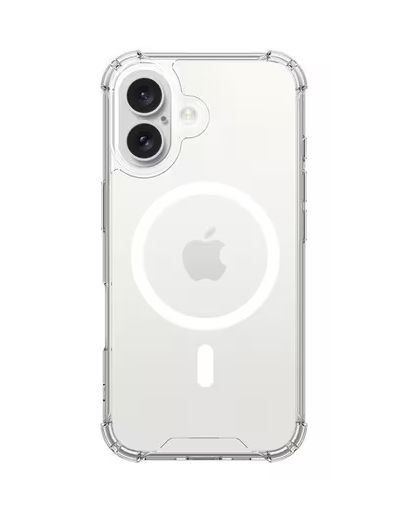 DropZone Rugged MagSafe Case Clear for iPhone 16