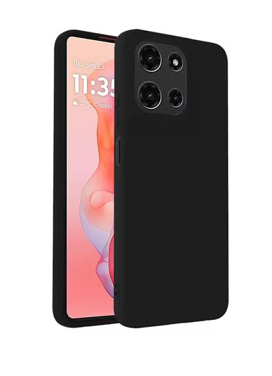 Gel Skin Case Black for Moto G 5G 2025