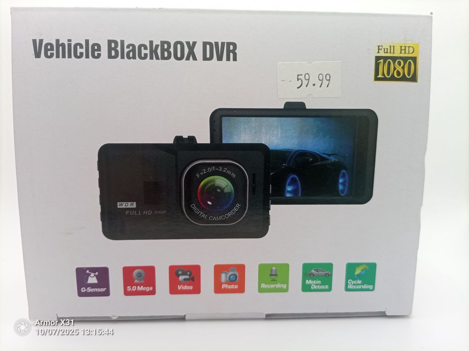 Vehicle Blackbox DVR