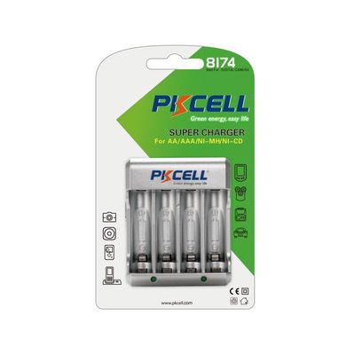Pikcell AA/AAA/9V Battery Charger