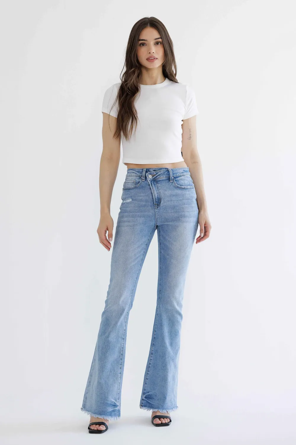 HR Flare Criss Cross Band