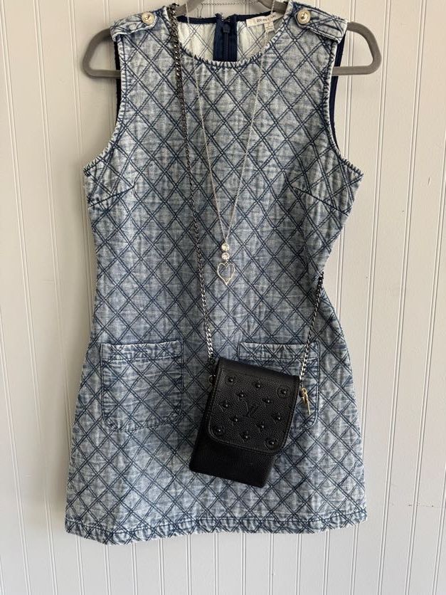 Quilted Denim Dress