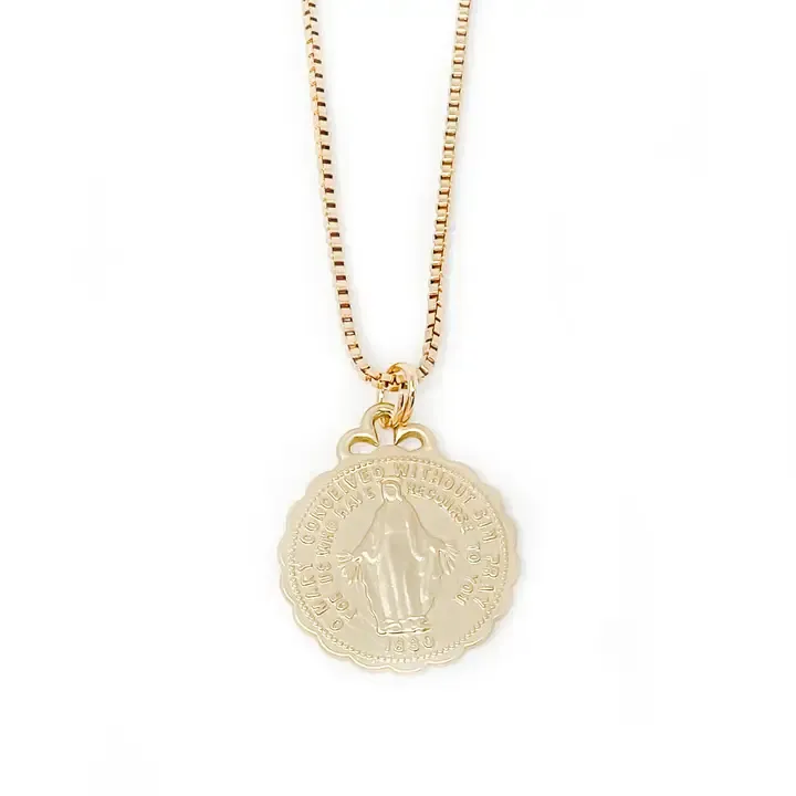 Miraculous Medal Neck