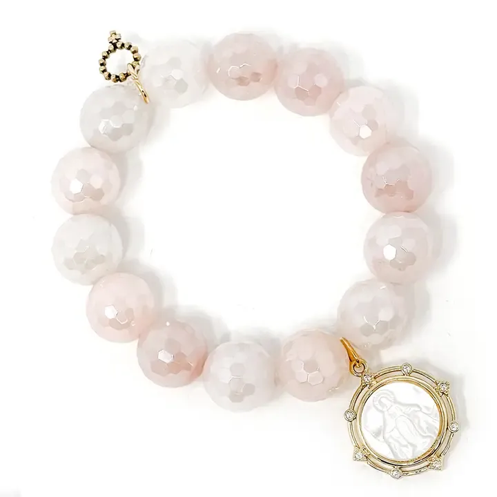 Iridescent Rose Bracelet