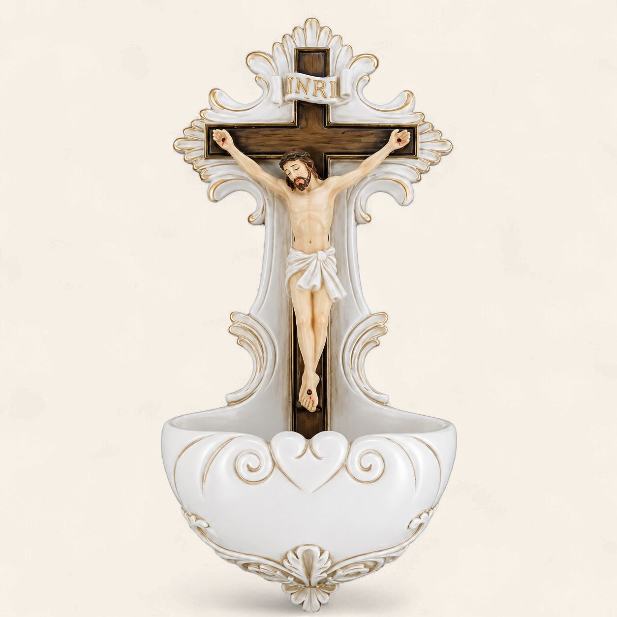 Crucifixion Font in Color