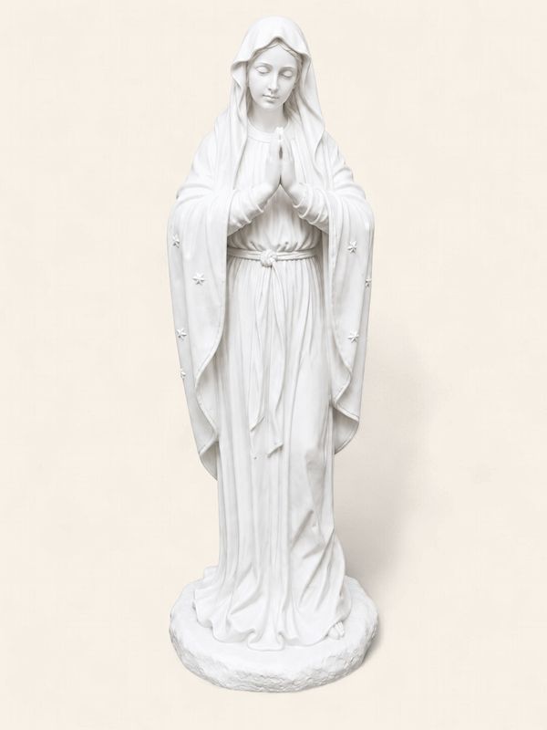 Adoring Virgin Statue