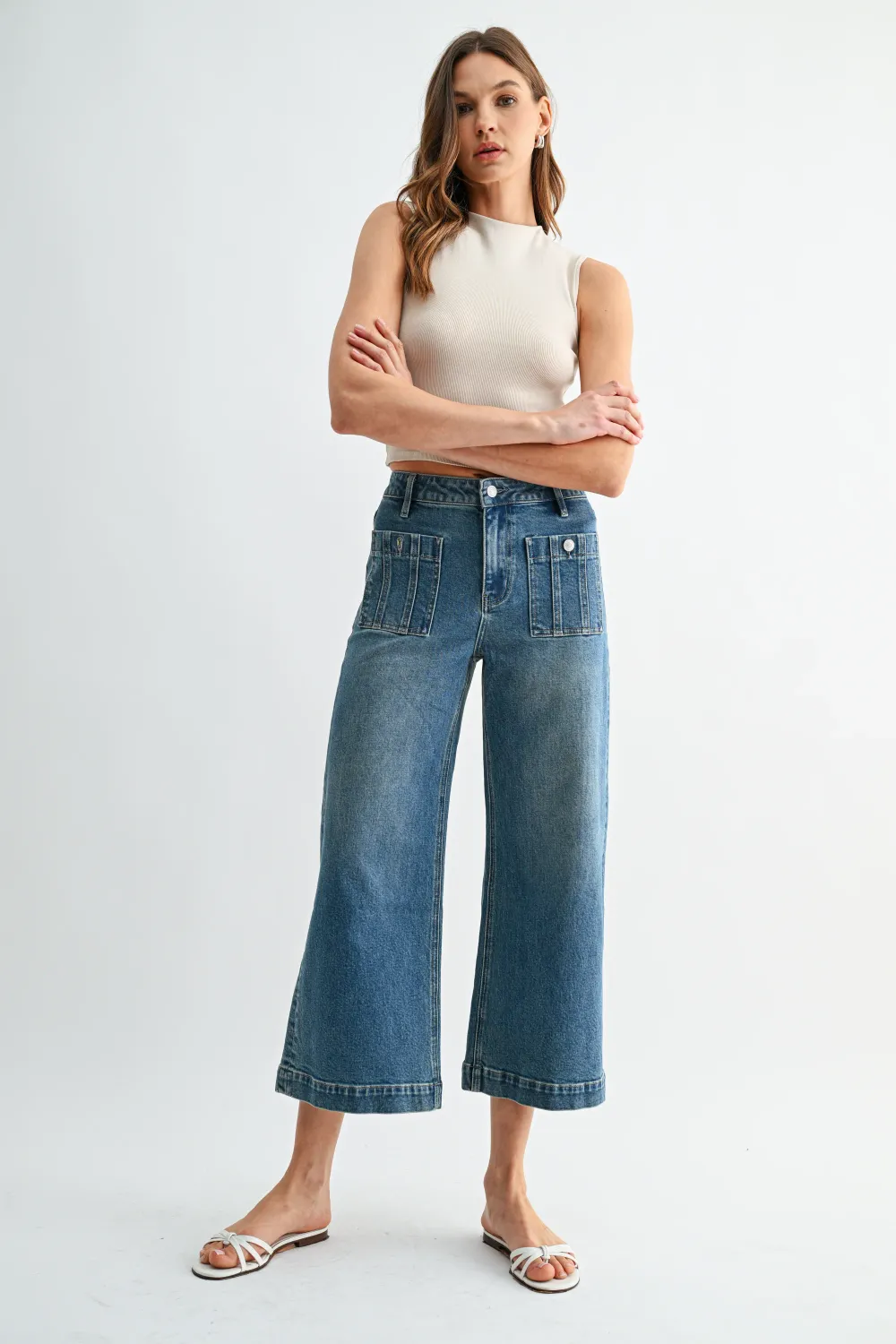 HR WL Crop Trouser Hem