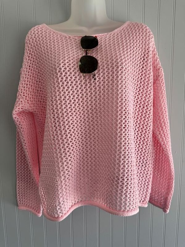 Ladies knitted Sweater Pink