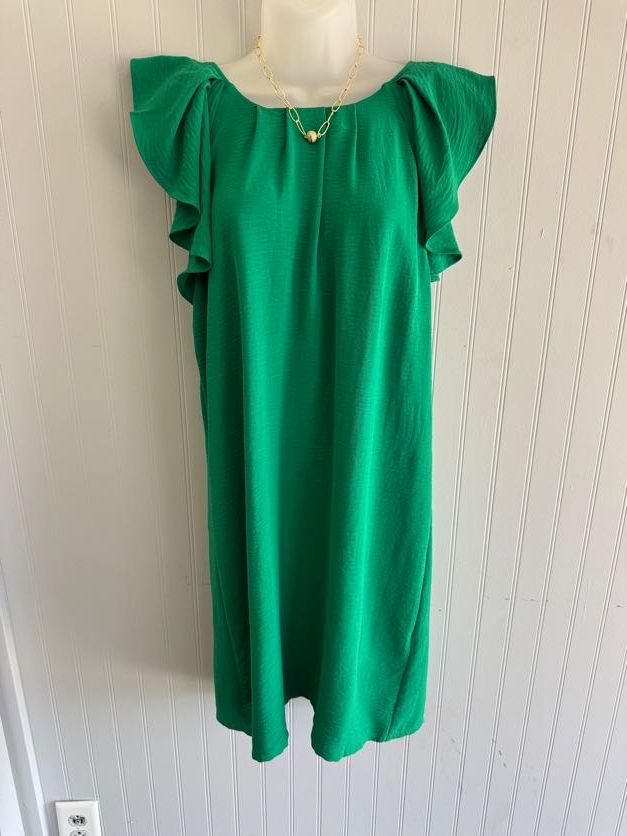 Ladies Green Dress