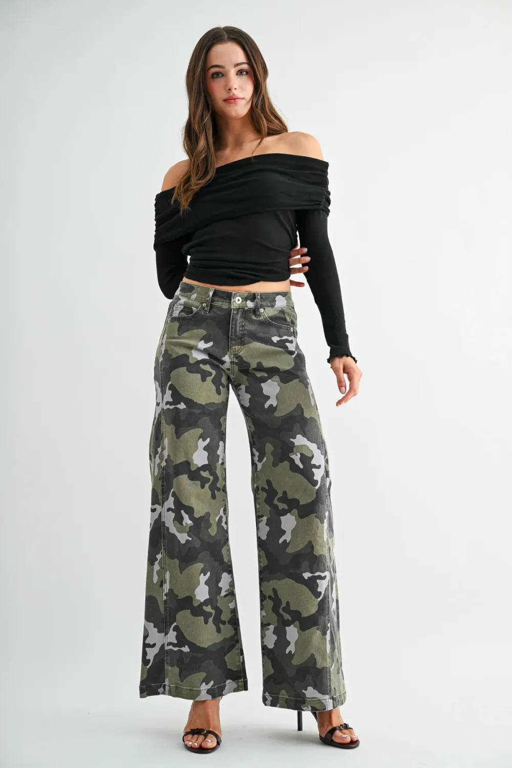 Mid Rise WL Camo