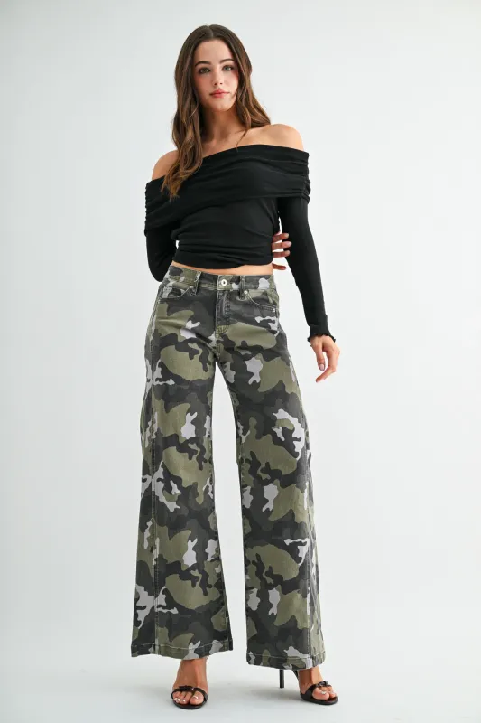 Mid Rise WL Camo