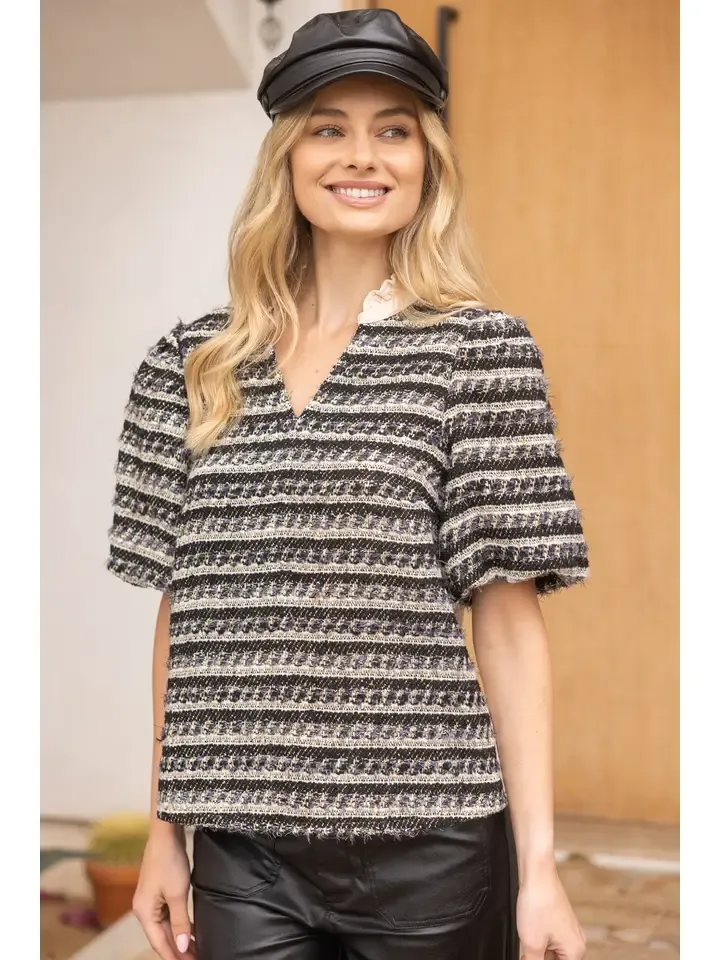 The Uptown Tweed Sweater