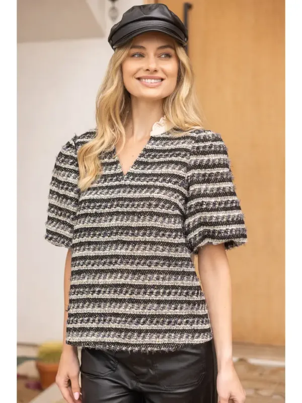 The Uptown Tweed Sweater