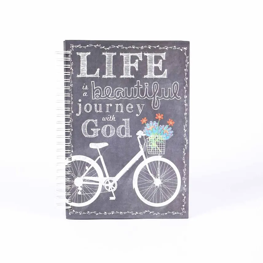 Spiral Life Is A Beautiful Journey Journal