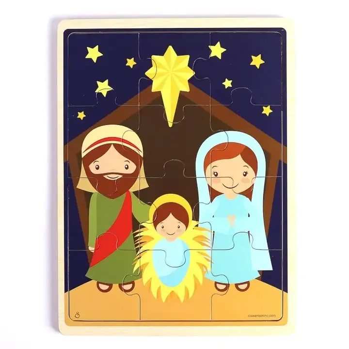 Nativity Wooden Christmas
