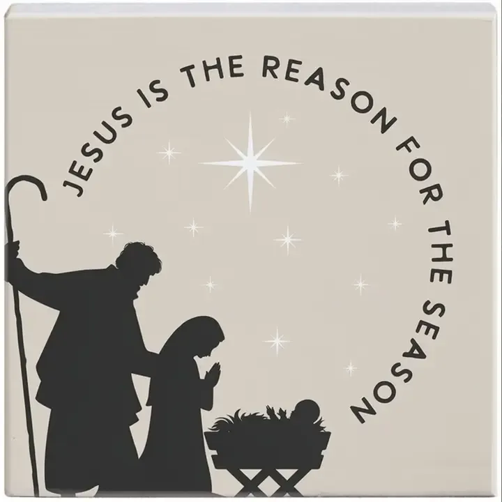Jesus is the Reason Tabletop Block