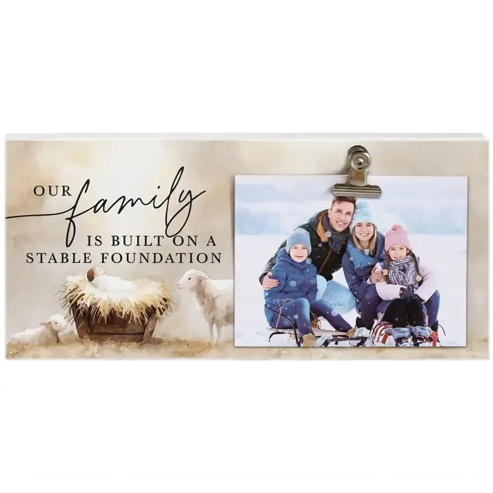 Family Stable Photo Frame