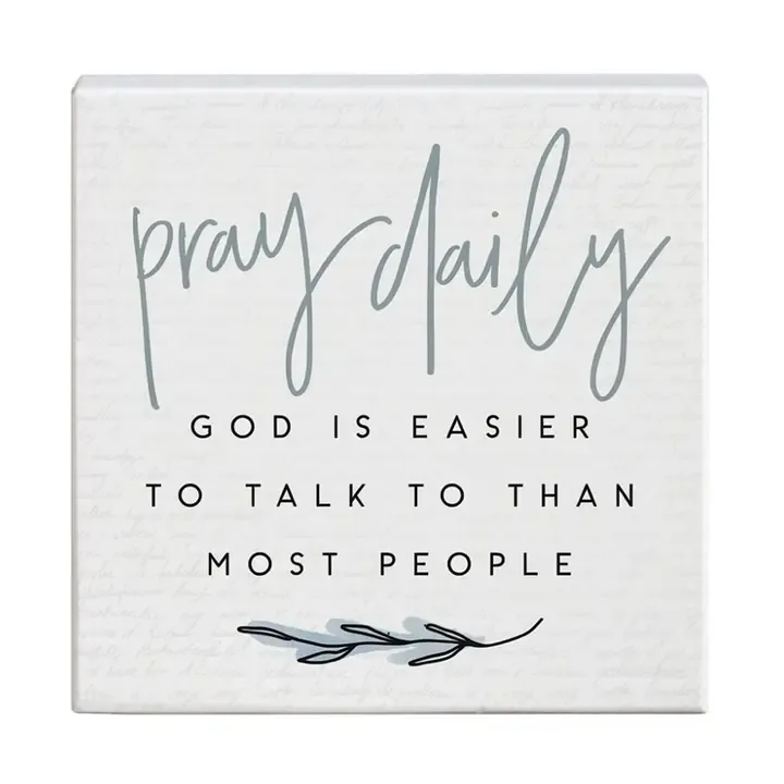 Pray Daily Faith Tabletop
