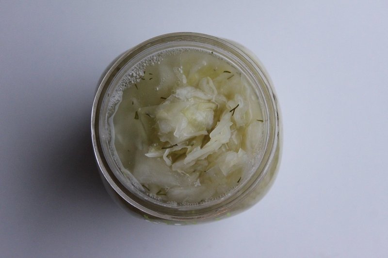 Dill Pickle Kraut