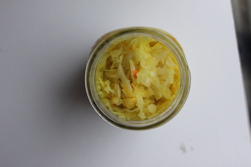 Pineapple Turmeric Kraut