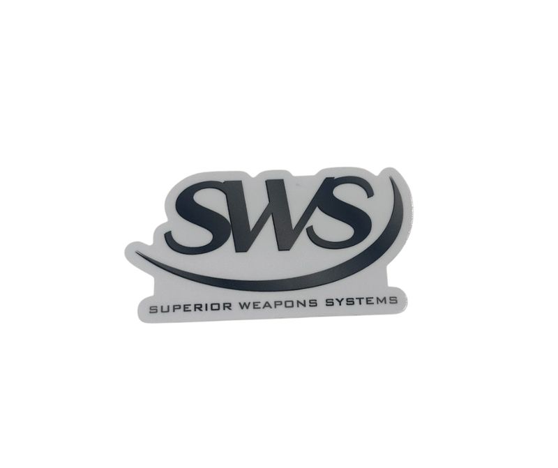 SWS B&amp;W Sticker