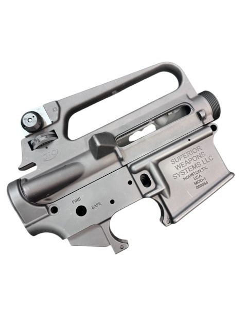 AR15 MILSPEC CARRY HANDLE RECEIVER SET