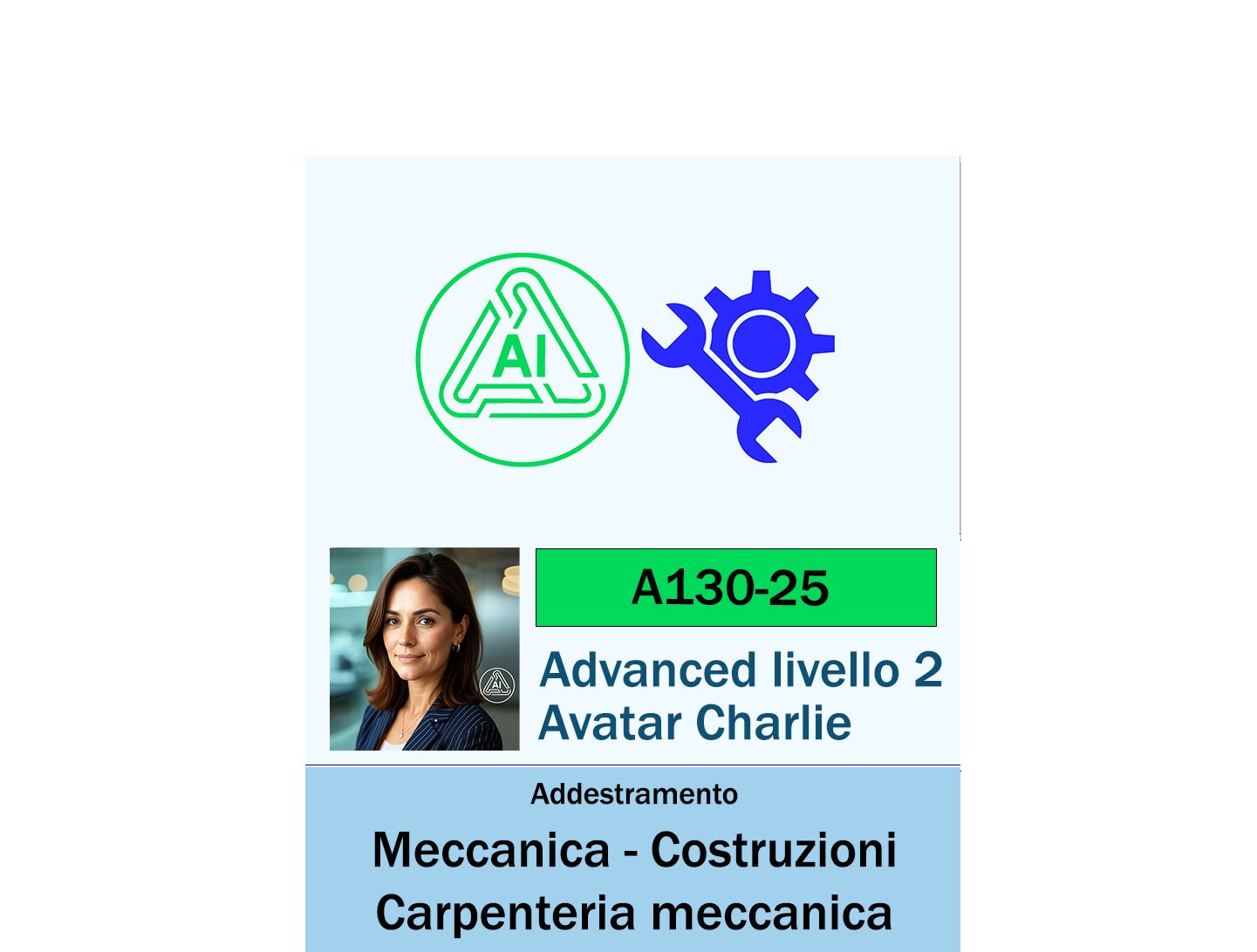 Charlie Specialistica – Meccanica, Costruzioni Meccaniche e Carpenteria - Advanced