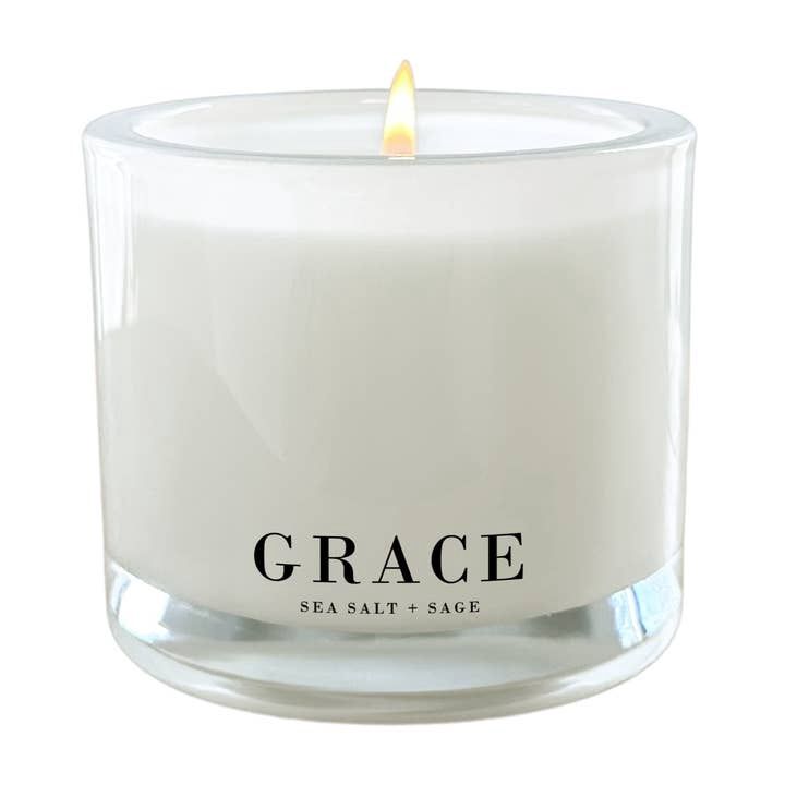 Grace | Sea Salt + Sage Candle - 9 oz.