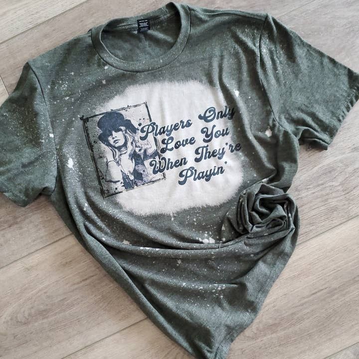 Players Only Love You Rock and Roll Graphic Tee