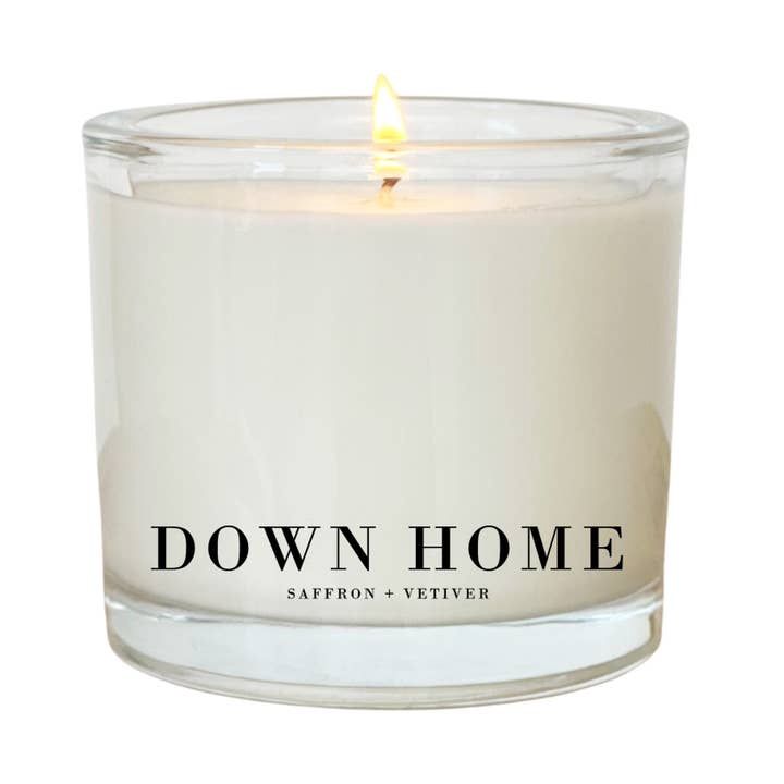 Down Home | Saffron + Vetiver Candle - 9 oz.