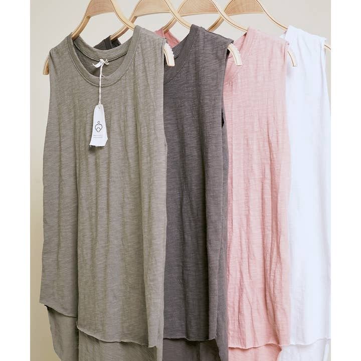 Cottonslub Muscle Tunic T-Shirts