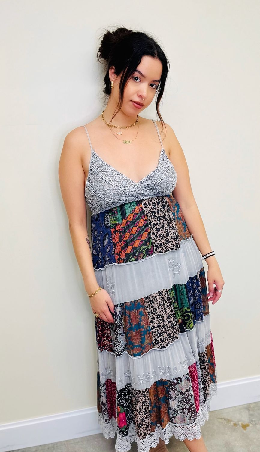 Lace &amp; Florals Sundress