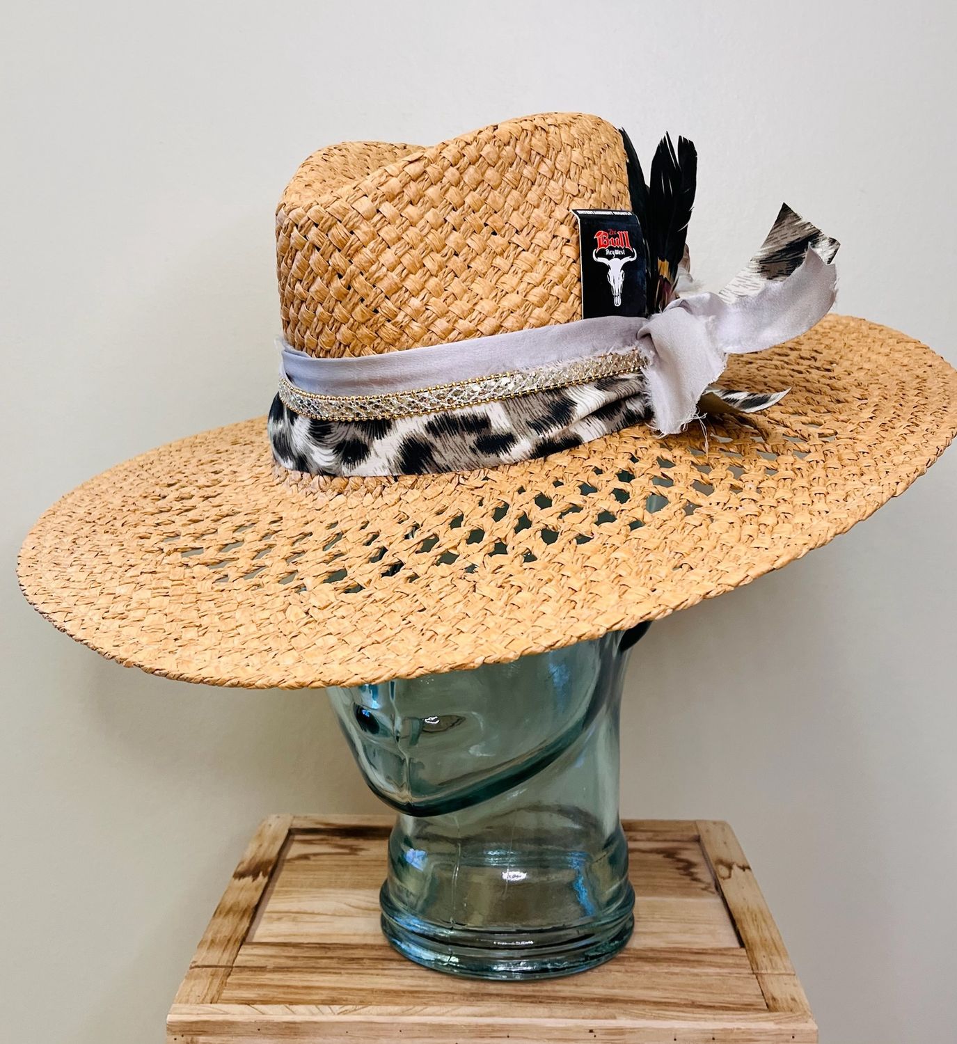 Woven Hat Tan Strap