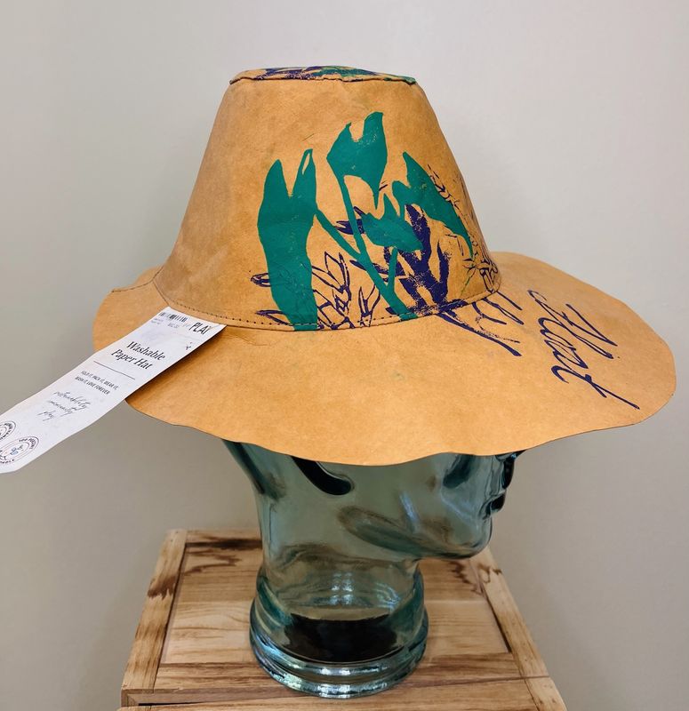 Washable Paper Hat - Green