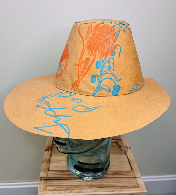 Washable Paper Hat - Turquoise