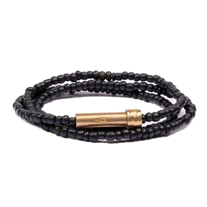 Black Seed Wrap Bracelet