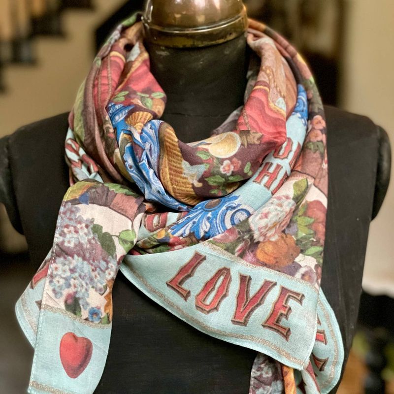 Love Language Bohemian Bamboo Scarf
