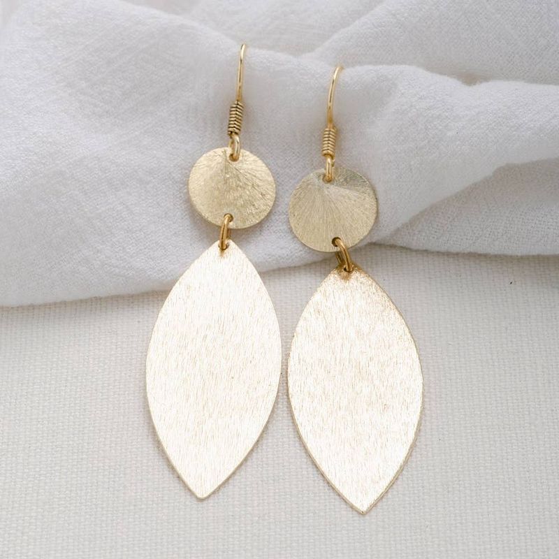 Petal Earrings | Gold