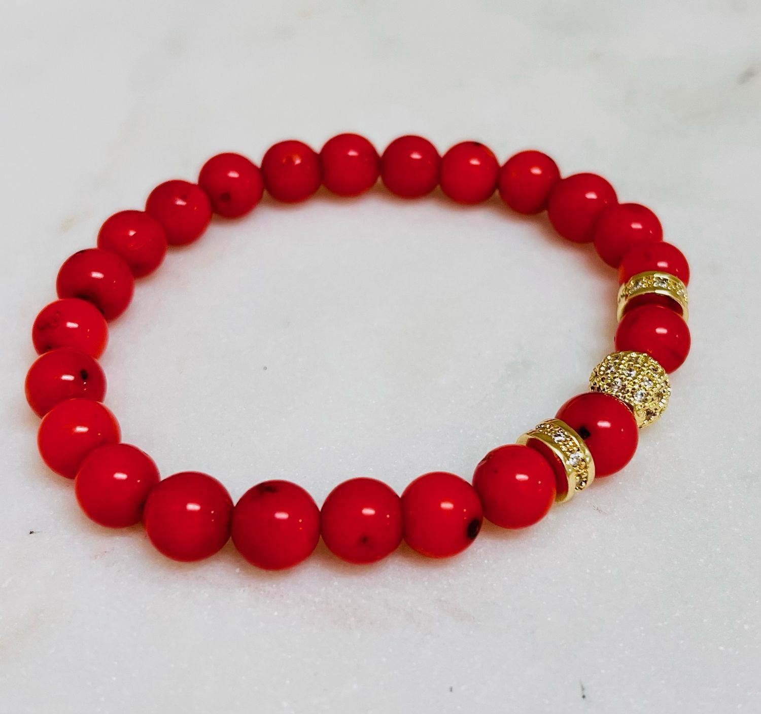 Red Coral Bracelet