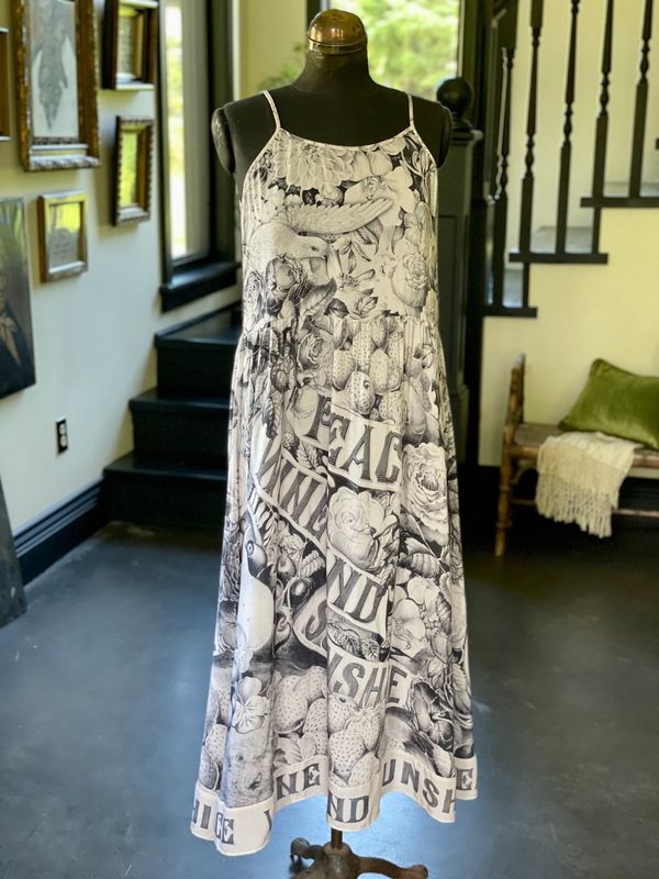 Peace Wine &amp; Sunshine Bohéme Long Maxi Slip Dress Rosé Blush