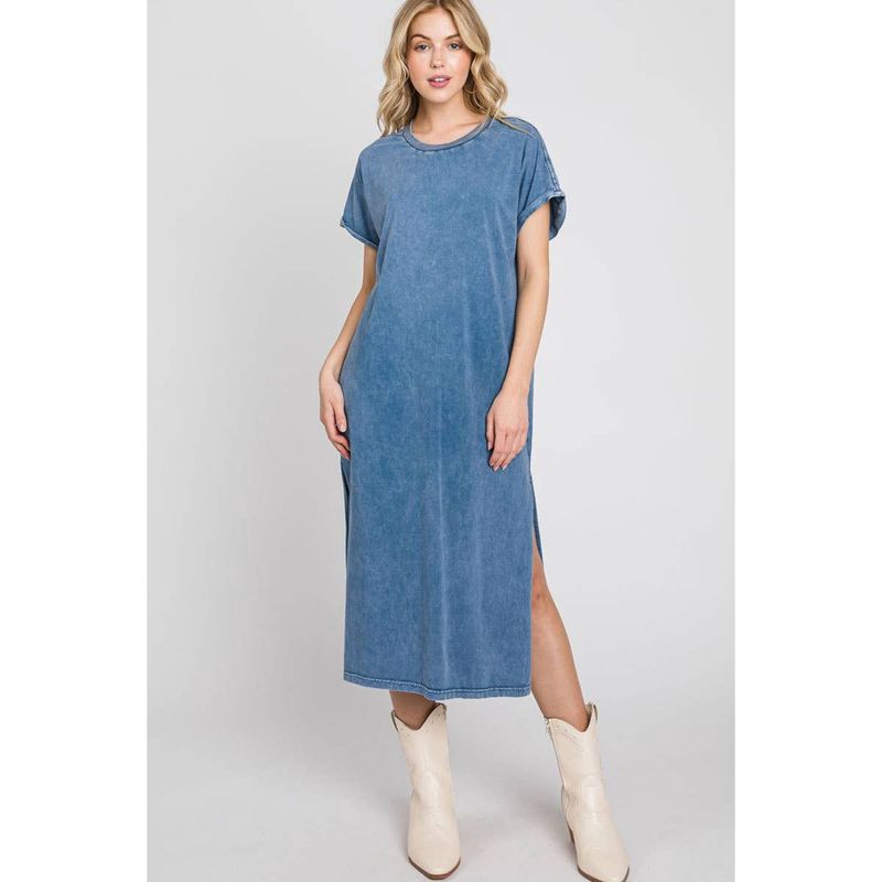 Mineral Wash Dress