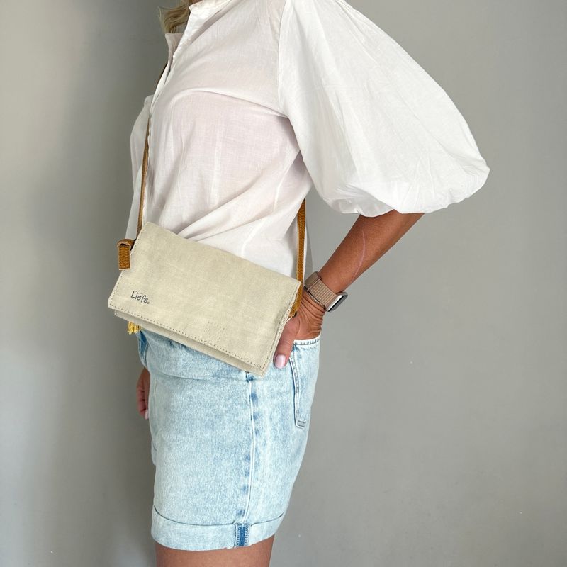 3-way Canvas Flap Pouch - Festival Bag