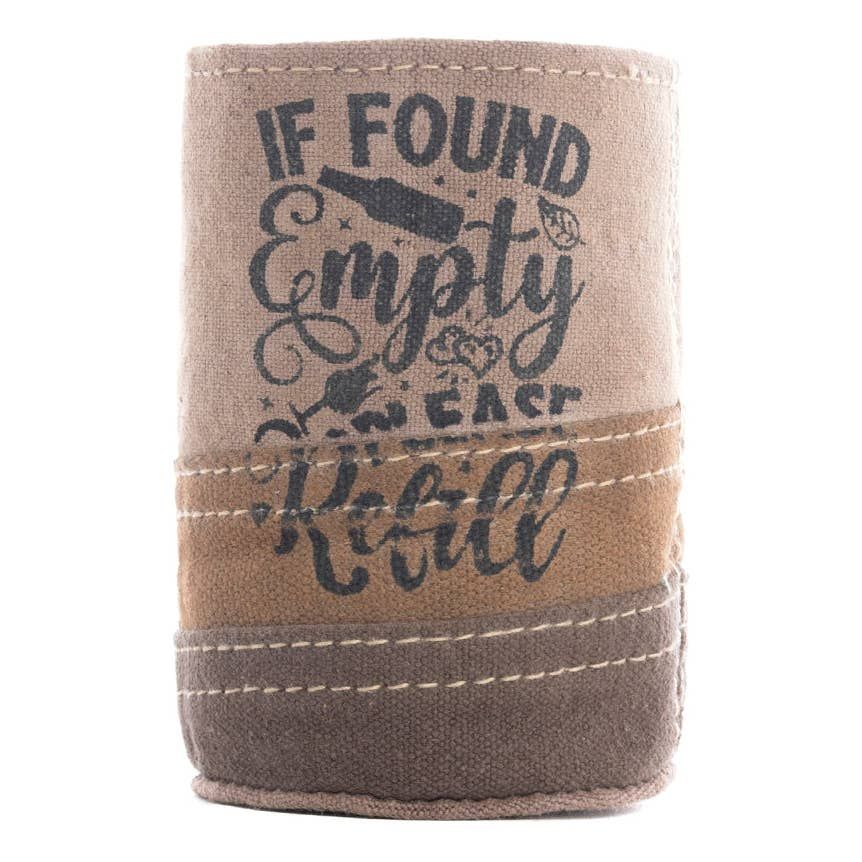 Empty &amp; Refill Beer Can Holder