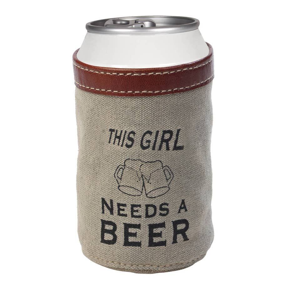 This Girl Needs A Beer Can Holder