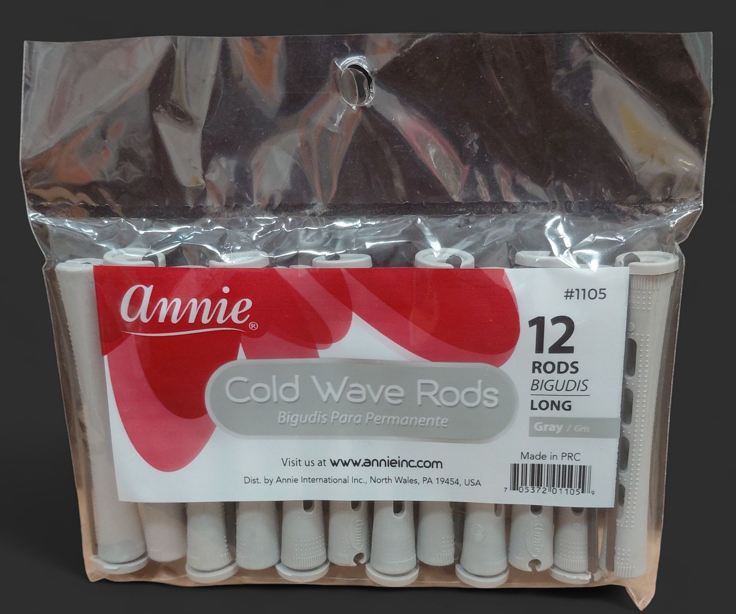 Annie Cold Wave Rods Gray