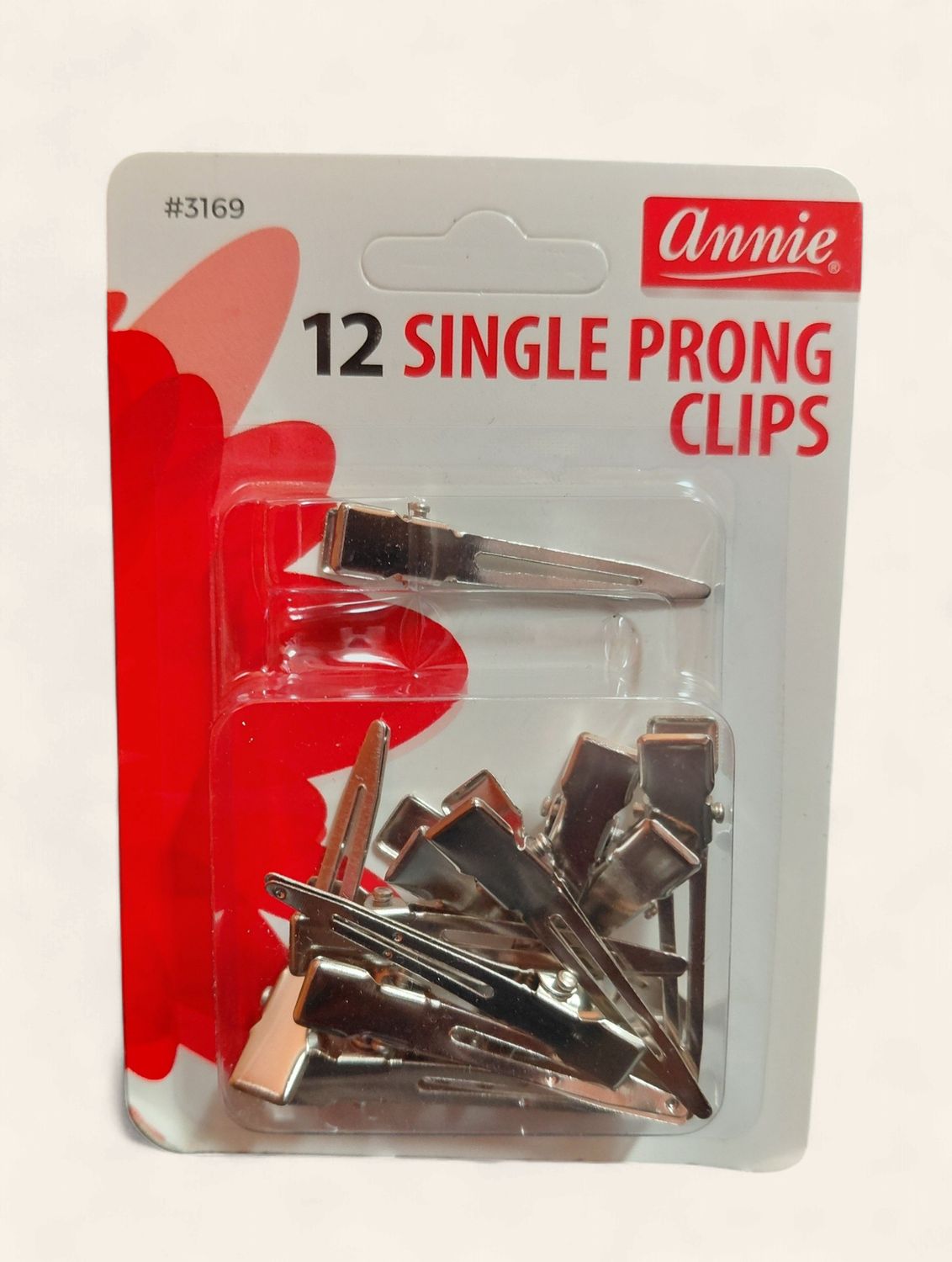 Annie 12 Single Prong Clips