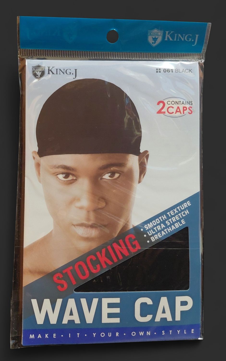 King J Stocking Wave Caps