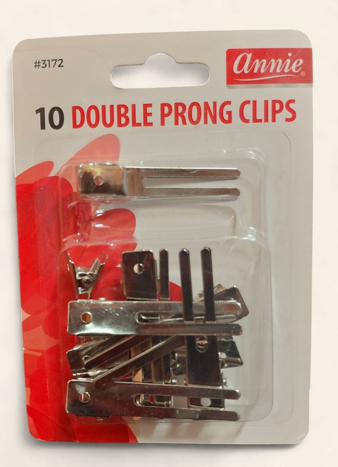 Double Prong Clips 10ct